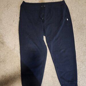 Men's POLO drawstring jogging pants in Navy, size 3XLT. ITEM 1109244MP